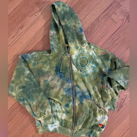 Aviator Nation tie dye hoodie size M - Picture 1 of 5
